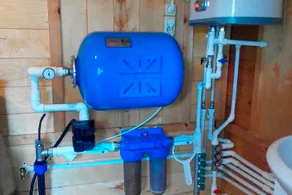 Ввод воды в дом